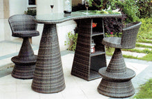 Load image into Gallery viewer, Asher Bar Dining Set With Storage - OUTDOOR STUDIO
