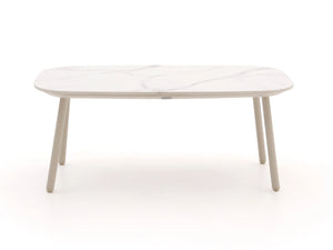 Black glass outdoor table – Chelsea set