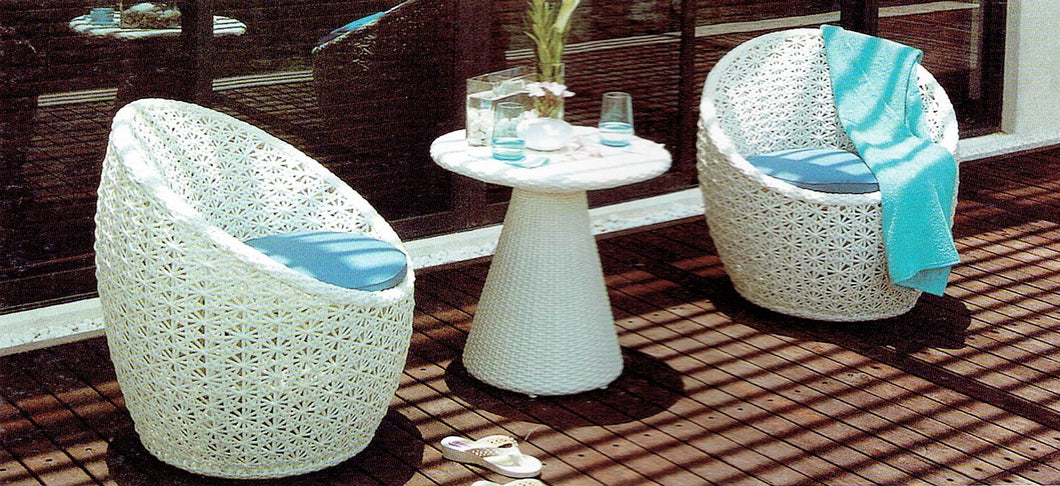 Brian Patio Set - Wicker World