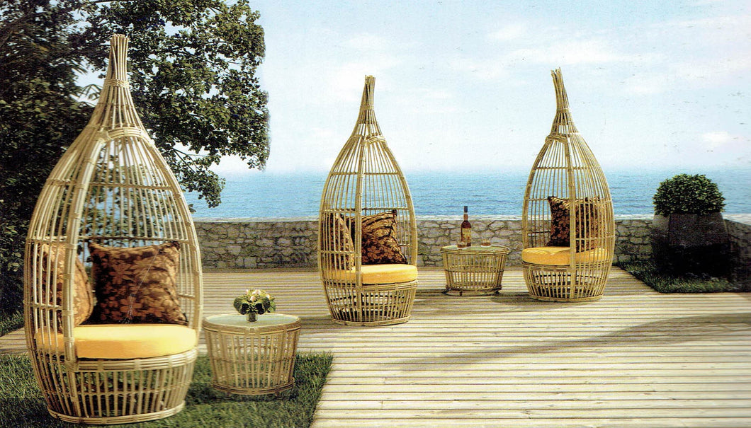 Edric Patio Set - Wicker World