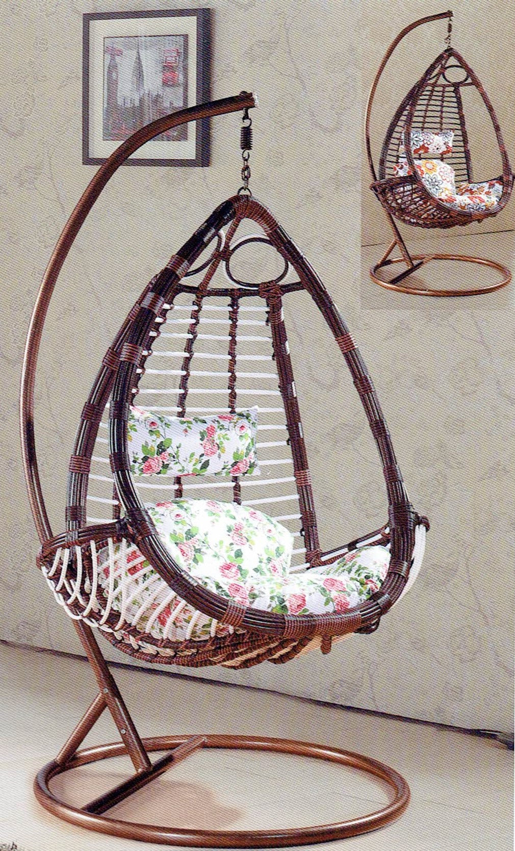 Darcy Swing Chair - Wicker World